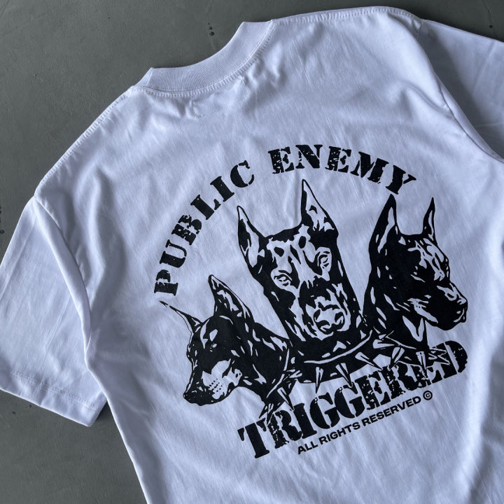 Triggered Public Enemy Boxy Tee