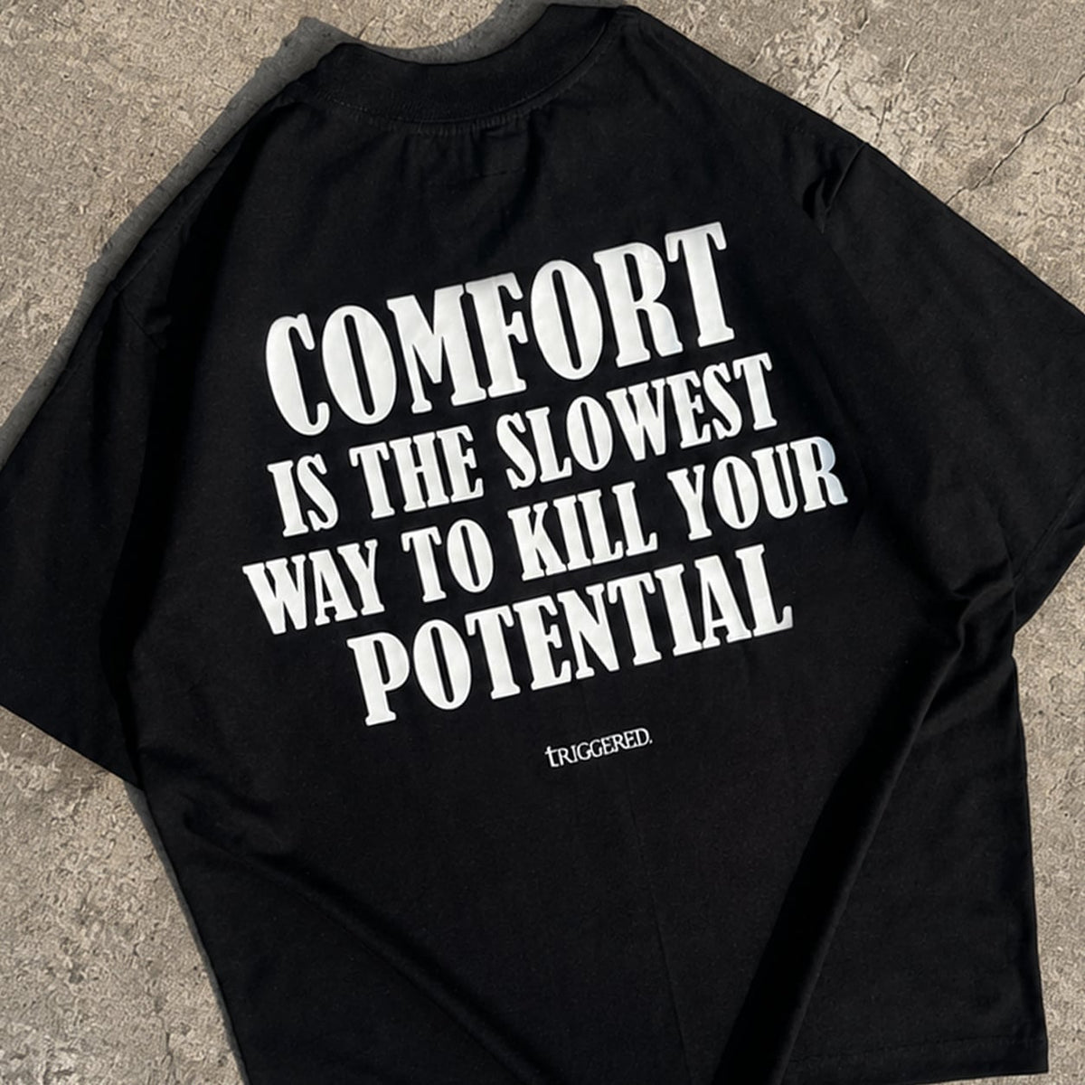Triggered Wasted Potential Box Tee