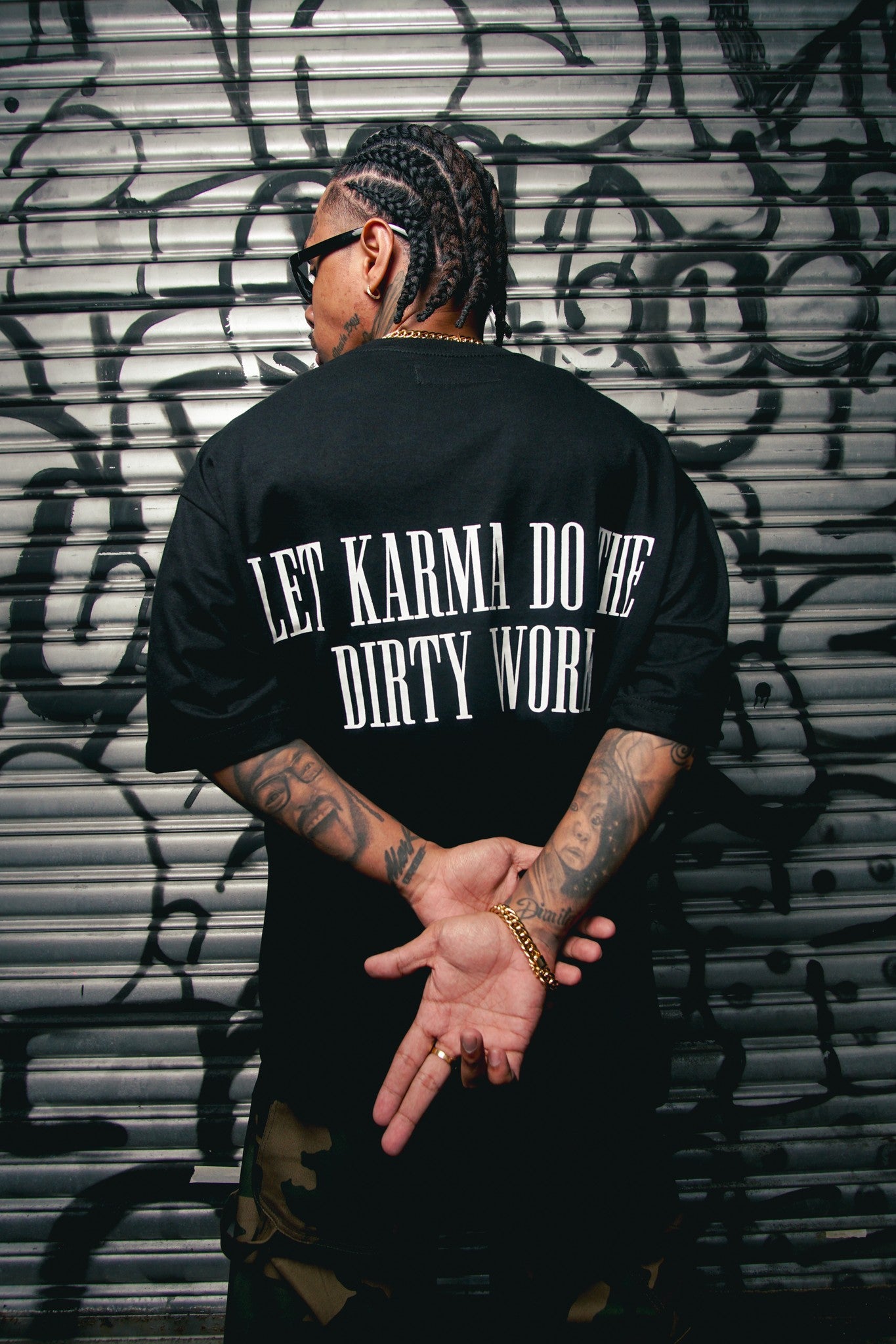 Triggered Karma Tee Black