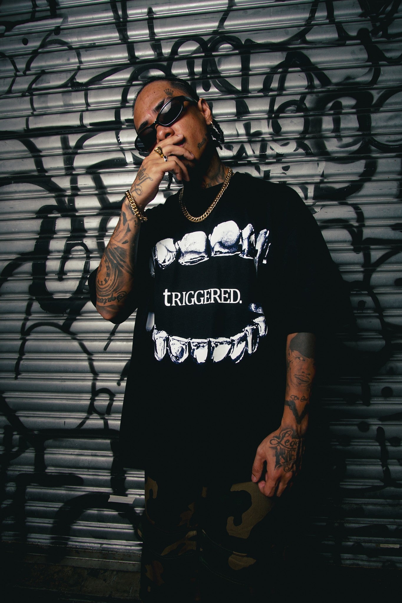 Triggered Karma Tee Black