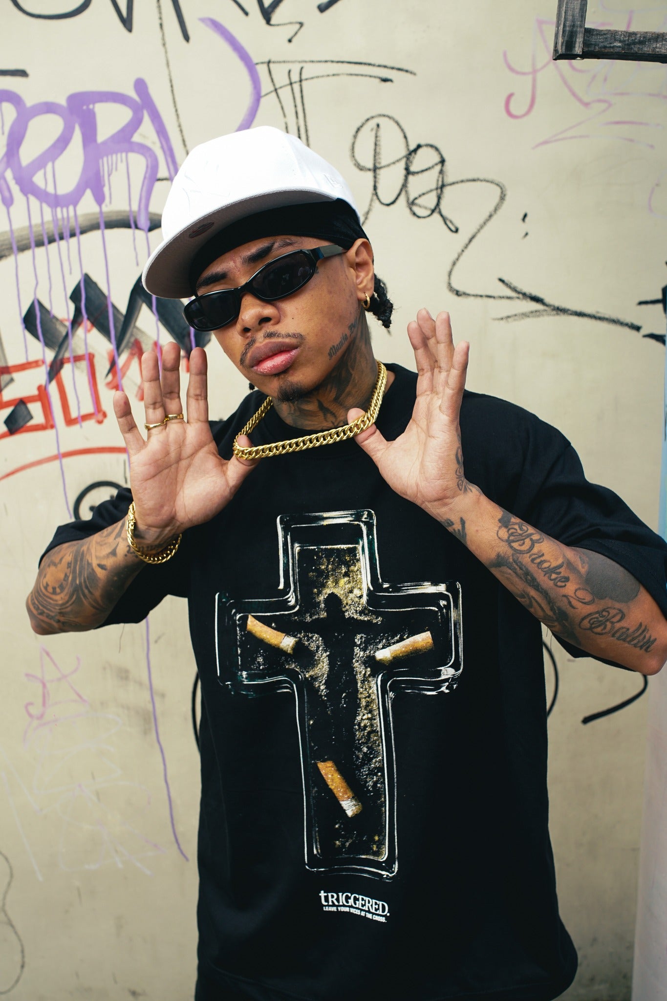 Triggered Surrender Boxy Tee