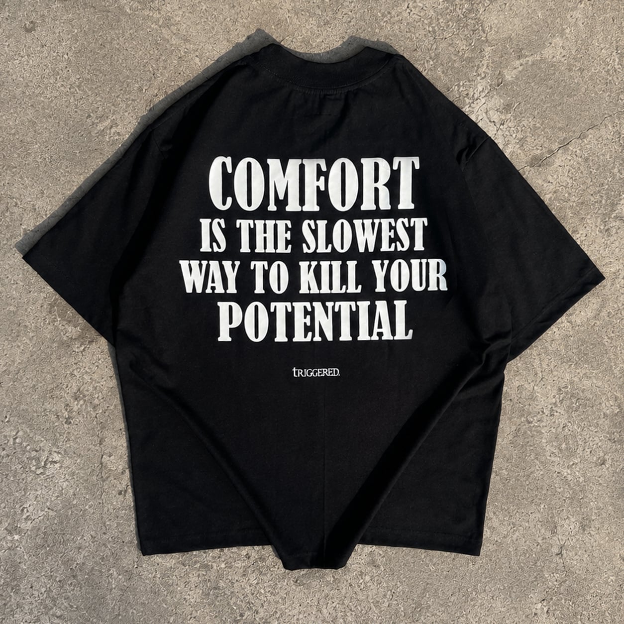 Triggered Wasted Potential Box Tee