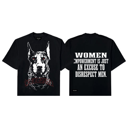 Triggered Empower Boxy Crop Tee