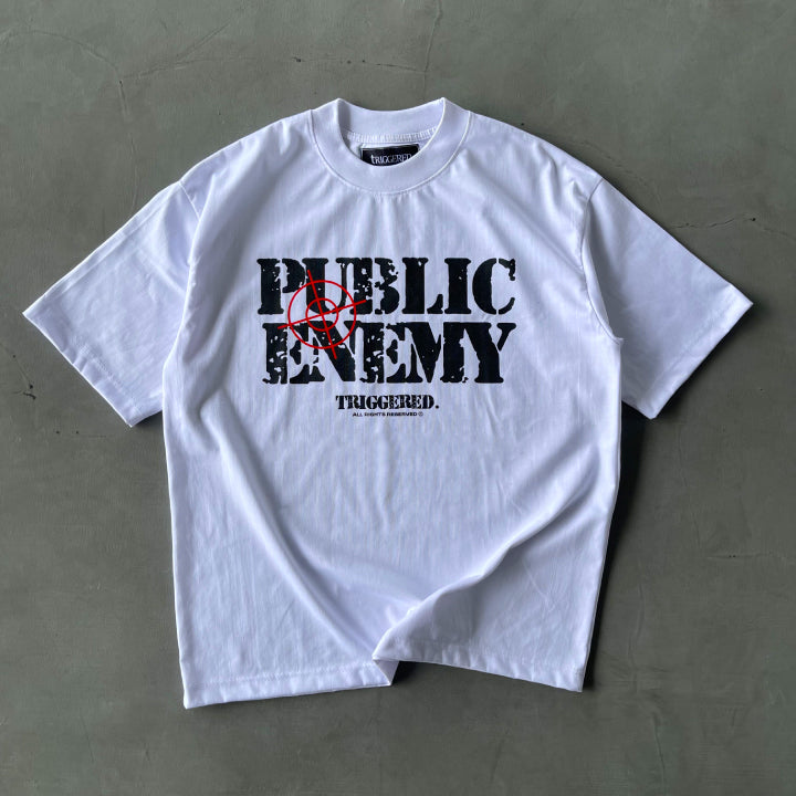 Triggered Public Enemy Boxy Tee